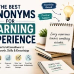 best synonyms for learning experience